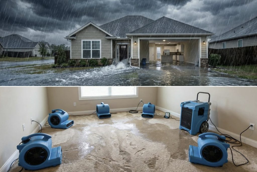 How Rainstorms Cause Water Damage to Homes and Businesses